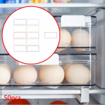 50 Pieces Food Date Label Contents and Waterproof Easy to Use Pantry Labels Writable Sticker Type 1