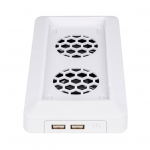 1 komplekt Host jahutusventilaatori soojuse hajutamise kiire kahe ventilaatori &uuml;he v&otilde;tmega l&uuml;liti konsooli jahutusradiaator Xbox Series S jaoks valge