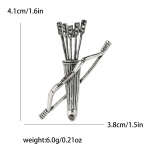 Mood loomingulisest sulamist kivikivist vibu ja noolepross, isikup&auml;rastatud tippklassi meeste ja naiste &uuml;likonnamantel, korsaaž ehten&otilde;el
