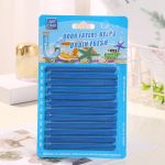 Sagit torupuhastuspulgad &Otilde;li puhastamine k&ouml;&ouml;gi-WC vanni &auml;ravoolutorude puhastaja 12tk komplekt 9.5*0.5CM sinine