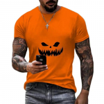 Mood Terror Naljakas K&otilde;rvitsa Kuju 3D Prinditud Graafilised T-s&auml;rgid Meestele Halloweeni Festival Vabaaja Isiksus &Uuml;mara Kaelusega Teesid Topid S