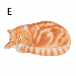 Magamistoa vaip libisemisvastane korallide sametvaip 3D kassi kujuga uksematt armas vanni sissep&auml;&auml;s k&ouml;&ouml;k