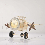 Lennuki disain Lauakell Kodu Dekoratsioon Ideaalne Kingitus Pilootidele Lennundushuvilistele