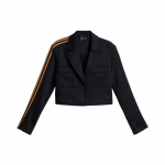 Adidas X Ivy Park Beyonc&eacute; Koost&ouml;&ouml; Triibuline Vabaaja L&uuml;hike &Uuml;likond Naiste &uuml;likonnad Must GP4707 M