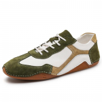 Suures suuruses ehtsast nahast vabaaja nahast kingad Meeste p&auml;tsid Mugavad s&otilde;idujalatsid Pehmed mokasiinid Meeste jalan&otilde;ud 40 pruun