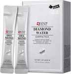 SNP Diamond Water Sleeping Pack 20EA/box, Anti-Aging, Firming, Moisturizing, Korean Cosmetics, Kbeauty, sample