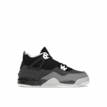 Air Jordan 4 Retro PS Fear 2024 Laste tossud Must Valge Antratsiit FV4537-002 32