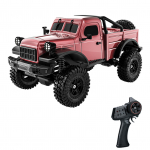 1:1:18 Maastikuralli puldiauto, 2,4 GHz 4WD Elektriline kivironija LED-tulede ja 3-ga 1 punane