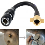 Air Inlet Connector for Tank Truck Hose Versatile Innovative Easy to Install Valve 60cm