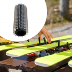 Elektriline vahetatav rullhari P&ouml;&ouml;rlev Hooldus Kerge Praktiline Suusavahatamine Nylon Brush