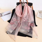 Mooruspuu siidist tikandiga sall K&auml;sitsi valmistatud tikandiga lillesall pikk Cheongsami &uuml;ler&otilde;ivaste sall 180*70cm