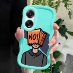 V&auml;rvitud muster Big Wave Edge pehme silikoon materjal Macaron telefoni &uuml;mbris p&otilde;rutuskindel kaitsev kummist &uuml;mbris OPPO Reno Realme jaoks Realme 5I must