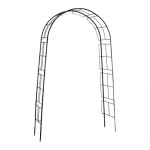 Metallist Aiav&auml;rav Ronitaimedele Pulma&uuml;rituse Dekoratsioon Kaare Raam Lihtne Kokkupanek Kumer Taimetugi Roosidele Viinapuudele &Otilde;hupallidele must