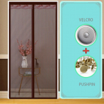 Uksekardin Suvine S&auml;&auml;sevastane Majapidamise Magnetiline Putukav&otilde;rk Uksekardin Magnetpaar Imemisega Vahesein Kardin Tasuta Augupuurimine 90x200cm