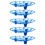 5/10 tk Arbuusih&auml;ll korrosioonivastane k&otilde;rvitsa tugialus K&ouml;&ouml;giviljade taimealus arbuusidele K&otilde;rvitsad Melonid Suvik&otilde;rvitsad 5Pcs sinine