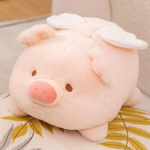 &Uuml;liarmas Ingel Pig Palusnukk Lamav notsu, t&auml;idisega m&auml;nguasi Anime Loom Palus kallistus padi Toa sisustus Lastele J&otilde;ulu s&uuml;nnip&auml;evakingitus 20cm