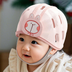Baby Helmet Hat Comfortable Anti Fall Four Seasons for Boys Girls Infant pink