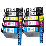 Cartouches d'encre compatibles Epson 29 XL - Pack de 10 - Noir, Cyan, Magenta, Jaune