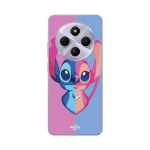 Coque - Maniacase - Xiaomi Redmi 14C - Souple - Bleu et Rose - Stitch et Angel