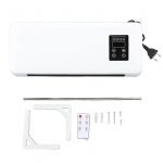 Elektriline seinak&uuml;tteseade 1500 W ABS seinale paigaldatav ruumik&uuml;tteseade Kiire k&uuml;tte- ja jahutusmasin puldiga EU Plug 220V