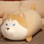 Pehme Husky Shiba Inu Koer Pl&uuml;&uuml;s T&auml;idisega M&auml;nguasi Nukk Padi Kodu Diivan Voodi Dekoor Padi Beebi S&otilde;branna Laps S&otilde;ber Kingitus 35cm