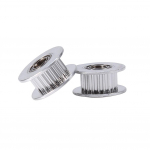 2 tk Alumiiniumist 5 mm sisel&auml;bim&otilde;&otilde;duga hammasrihma ajami t&uuml;hik&auml;igurull laagriga 3D-printeri jaoks