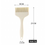 Lai, integreeritud silikoon&otilde;lihari &ndash; kuumakindel grillimiseks, k&uuml;psetamiseks ja munade klaasimiseks valge