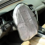 Double Thicken Alumiinium Automotive Anti Automotive Rooli p&auml;ikesevarju kate auto tarvikud One Size h&otilde;be