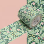 Masking Tape MT 50 mm WILLIAM MORRIS feuillage fleuri - Masking Tape (MT) Multicolore - Assort