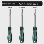 Laiendatud kuuskantpesa draiveri komplekt: 5,5 mm, 7 mm, 8 mm, 10 mm, 13 mm, 14 mm &ndash; M4/M5 mutriv&otilde;ti kruvikeeraja