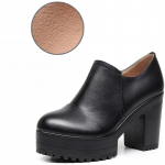 6CM 8CM 10cm V&auml;ikesed suurused 33-43 S&uuml;gava suuga Ehtsa nahast kingad Naiste pumbad Kevadised Klots-k&otilde;rgekontsaga kingad Kontori Modelli jaoks 33