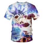 Anime Dragon Ball Son Goku 3D Prindiga Laste T-s&auml;rk Suvine vabaaja T-s&auml;rk Poiss T&uuml;druk Unisex Laster&otilde;ivad T-s&auml;rk Topid 6XL