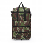 Suure mahutavusega kokkupandav reisikott universaalsete ratastega - Oxfordi riie 158 Lennunduse registreerimispagas Upgraded Nylon Wheel