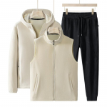 Kolmeosaline talvine Austraalia fliisist kapuutsiga meeste kampsun, fliisjakk, paksu fliisiga dressip&uuml;ksid, pluss eriti suur suurus 8XL