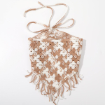 AWAYTR Boheemlaslik kootud kolmnurkne peapael juuksesall naistele peo peakatted kevadine tr&uuml;kk turban peapael peakate