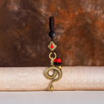 2025. aasta Hiina Zodiac Snake Lucky Ripats V&otilde;tmehoidja Loominguline rikkus V&otilde;tmehoidja Aksessuaarid Naistele Meestele Kott v&otilde;lu Ehted Kingitus