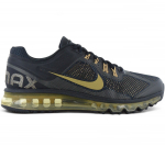 Nike Air Max 2013 - Herren Sneakers Schuhe Schwarz-Gold HQ1927-001 ORIGINAL EU 41 US 8