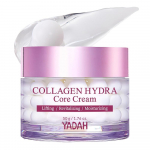 YADAH Collagen Hydra Core Cream 50g, Enhancing skin elasticity, Anti-Aging, Moisturizing, Korean Cosmetics, Kbeauty
