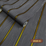 45cm*10m Isekleepuv PVC Veekindel Kooritav ja Kleebitav 3D Triibuline Paneel Puidus&uuml;&uuml; Tapeet M&ouml;&ouml;bel Aktsentseinad ja Kodu Renoveerimise Dekor 45cm*20m