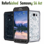 Renoveeritud Samsungi originaal Samsung Galaxy S6 active G890A 4G 16MP 3GB RAM 32GB ROM Mobiiltelefon 1 SIM-kaardiga No charger valge