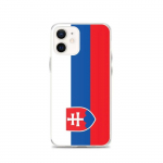 Coque &ndash; PIXELFORMA &ndash; iPhone 12 &ndash; Drapeau de la Slovaquie &ndash; Kaitse t&auml;ielik &ndash; Supp
