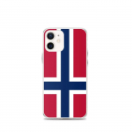 Coque T&eacute;lephone Drapeau Svalbard et de Jan Mayen officiel &ndash; iPhone 12 mini