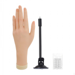 'training, Fake Hand with Suction Cup Base, Nail Practice Model, Female Mannequin for Salon Left Hand