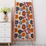 1 tk Imav Kiire Vannir&auml;tik Vannituppa Randa, Puuvillane L&otilde;ng Žakaarmustriga Vannir&auml;tik Pehme Suur R&auml;tik 80x160cm 80*160cm