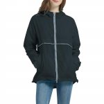 Naiste Kerged Veekindlad Vihmajoped Pakitavad V&auml;litingimustes Kapuutsiga Tuulejoped L