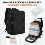 Ryanairi k&auml;sipagas 40x20x25 Kaasaskantav reisiratsakott, K&auml;ekott Vaakumkott R&otilde;ivastele Naiste V&auml;lisratas Kott must