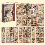 6 Stiili 120 tk/kott K&otilde;ige Asjade Luuletus Seeria Materjalpaber K&auml;siraamat Ise Tee Materjal Dekoratiivne K&uuml;lalisteraamat Pildiraamat as the picture