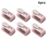 Libisemiskindel tekihoidja Tekiteki klambrid Plasttekid Kinnitus Klamber Voodikate Tekilina kinnitusvahend 6-pcs