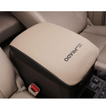 Suur &otilde;nn K&otilde;rgekvaliteediline komposiitnahast k&auml;etoe kate Toyota Land Cruiser Prado nahast jaoks valge