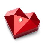 S&uuml;damekujuline teemants&otilde;rmuse karp Automaatselt avanev abieluettepaneku &uuml;llatus s&otilde;rmuse karp Ehtekarp T&uuml;drukule Pulma J&otilde;ulukingitused